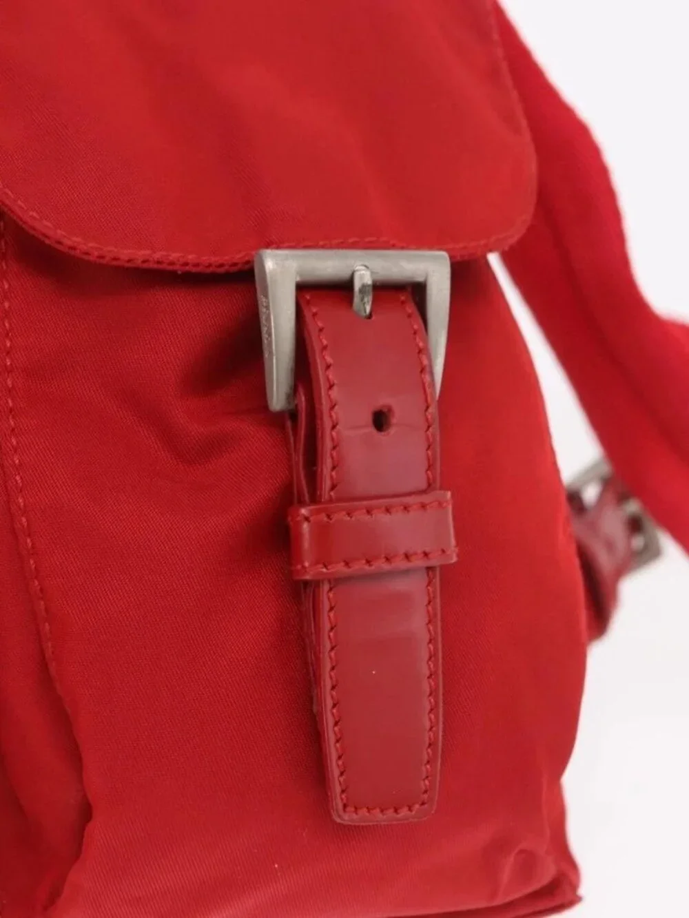 Prada brand	prada color	red